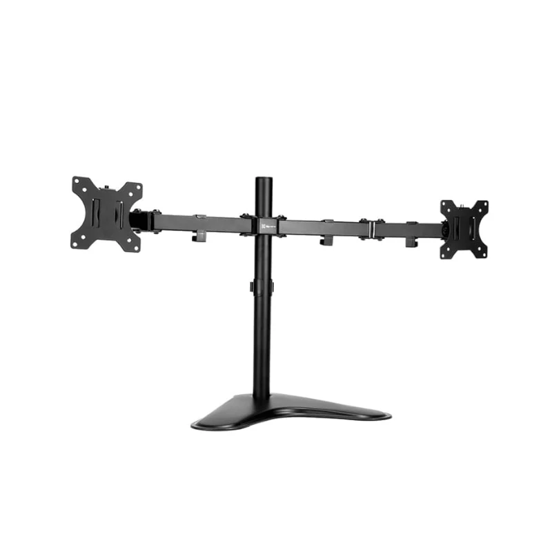 Soporte Giratorio Para Doble Monitor Lcd/Led  13-32 Pulgadas  8kgs  Klipx  Kpm-311