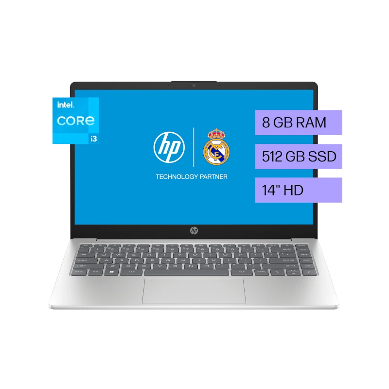 Laptop HP 14 Pulgadas 14-EP0027LA Ci3-8Gb-512Gb SSD