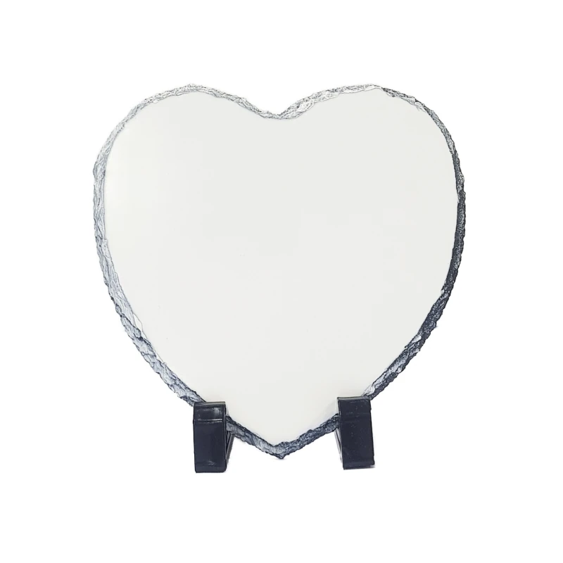 Retratera Para Sublimar Roca 15X15Cm Corazon