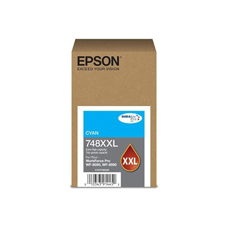 Tinta Epson T748 XL Cyan