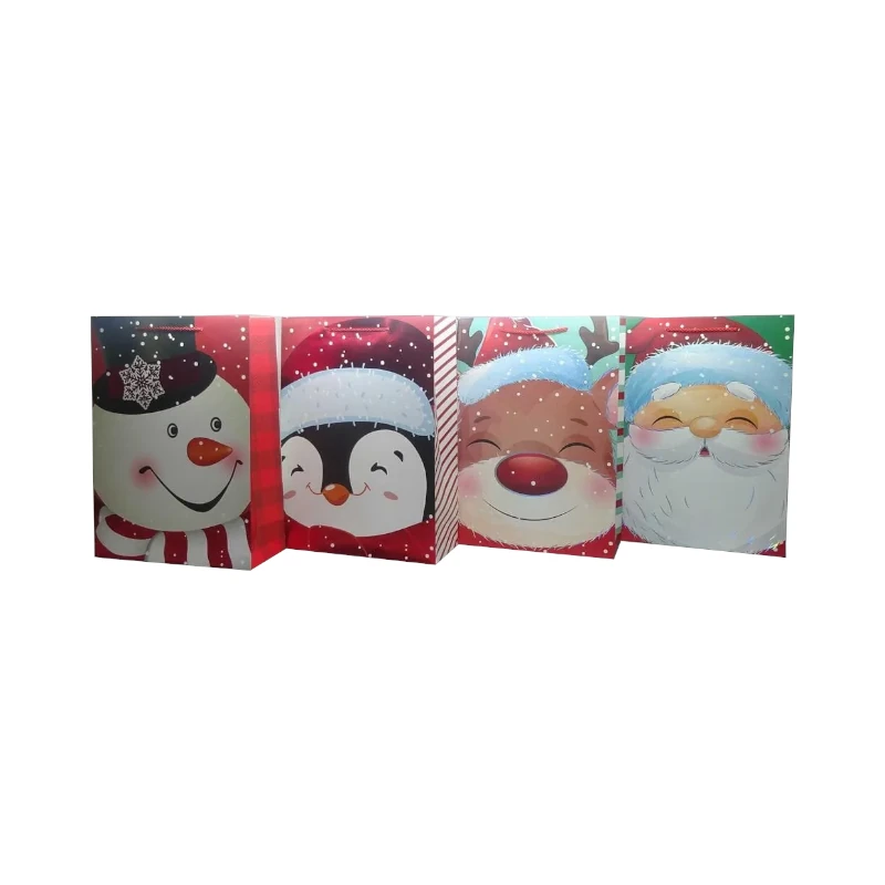 Bolsa Para Regalo Merletto Grande Navideña Surtido