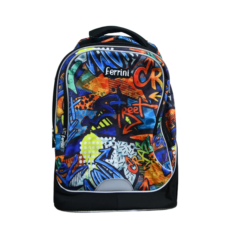 Mochila Con Rodos Ferrini Graffiti