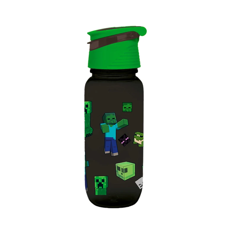 Termo Plastico 450Ml Minecraft