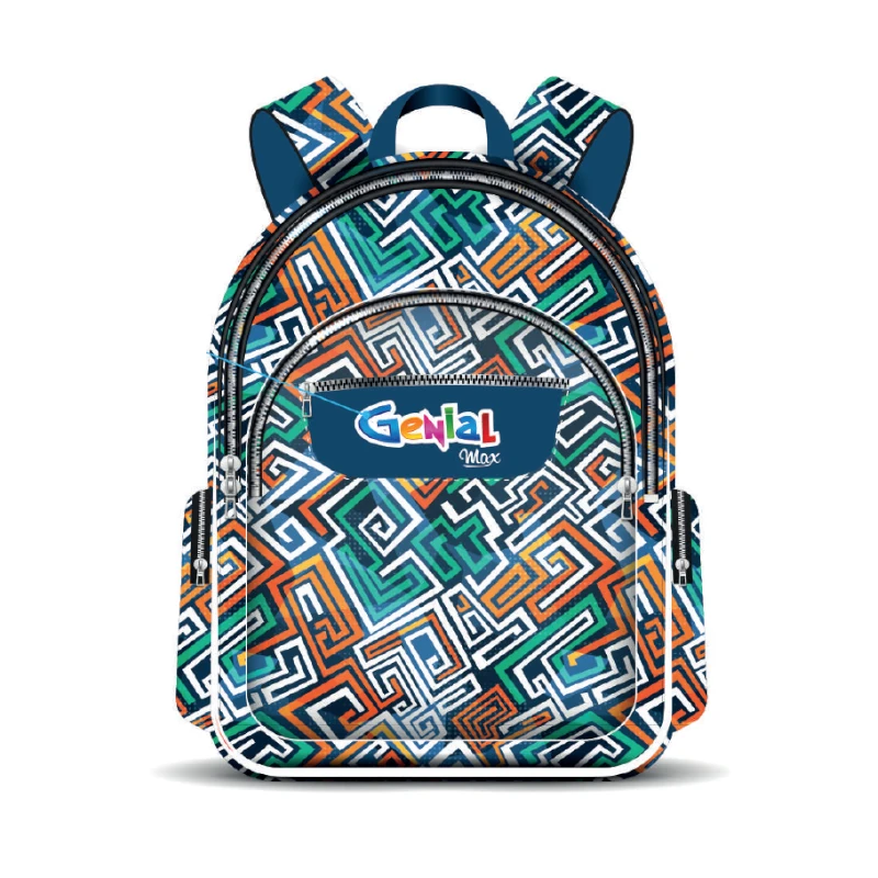 Mochila Genial Max Diseños Unisex