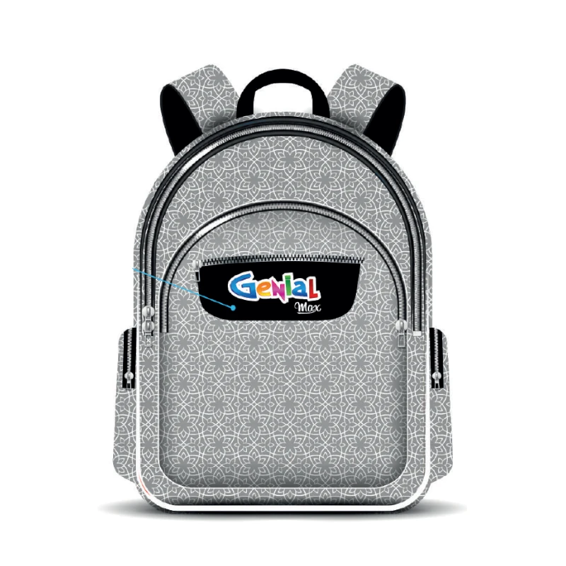 Mochila Genial Max Diseños Unisex