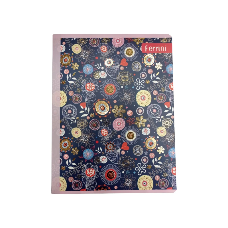 Cuaderno Cosido Grande 200 Paginas Ferrini Foil Femenino