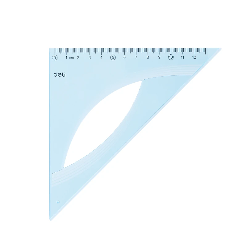Escuadra Plastica 21Cm/45° Deli