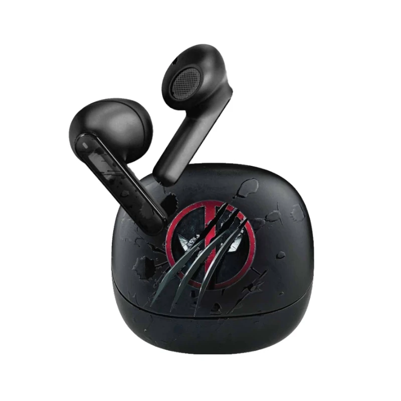 Audifono Klipx Inalambrico Bluetooth Con Microfono Deadpool 20Hrs Kte-007Md
