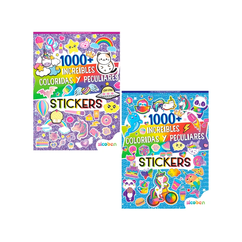 Libro De Actividades Divertidos Stickers 24 Pag