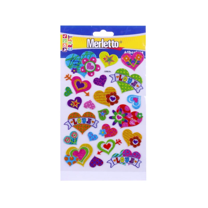 Foamy Adhesivo 3D Mascotas Surtido Merletto