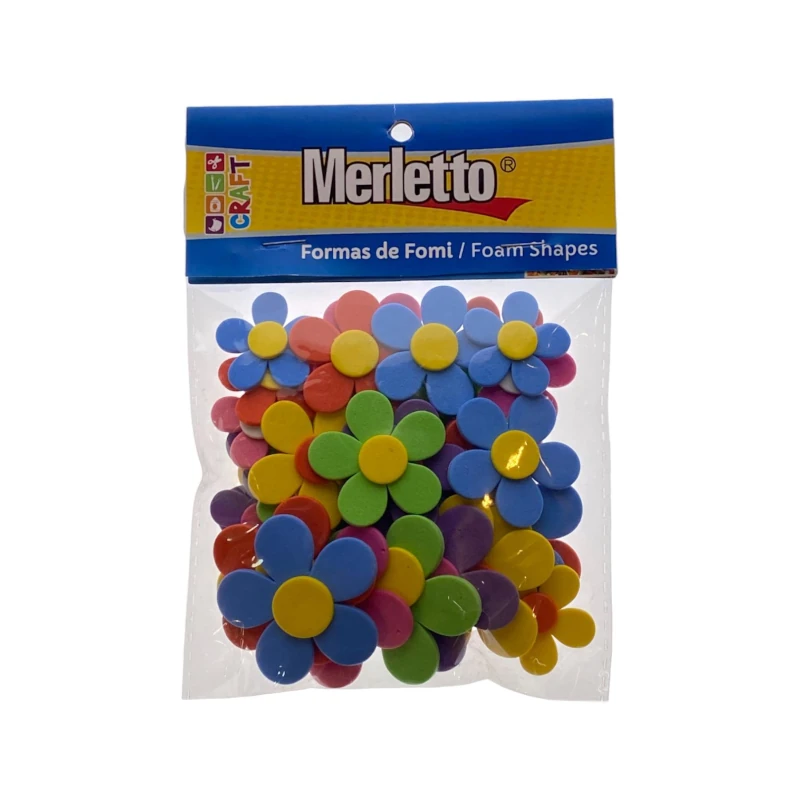 Foamy Adhesivo 3D Flores Merletto