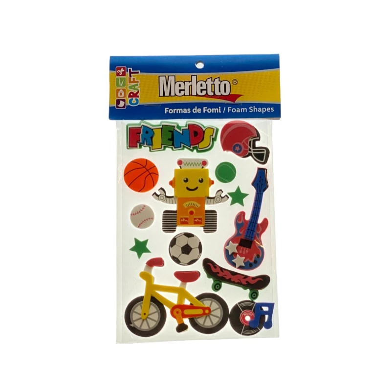 Foamy Adhesivo 3D Deporte Merletto