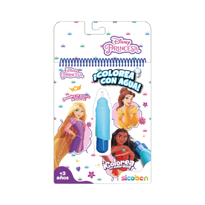 Libro De Actividades Colorea Con Agua Disney Pd 4 Pag