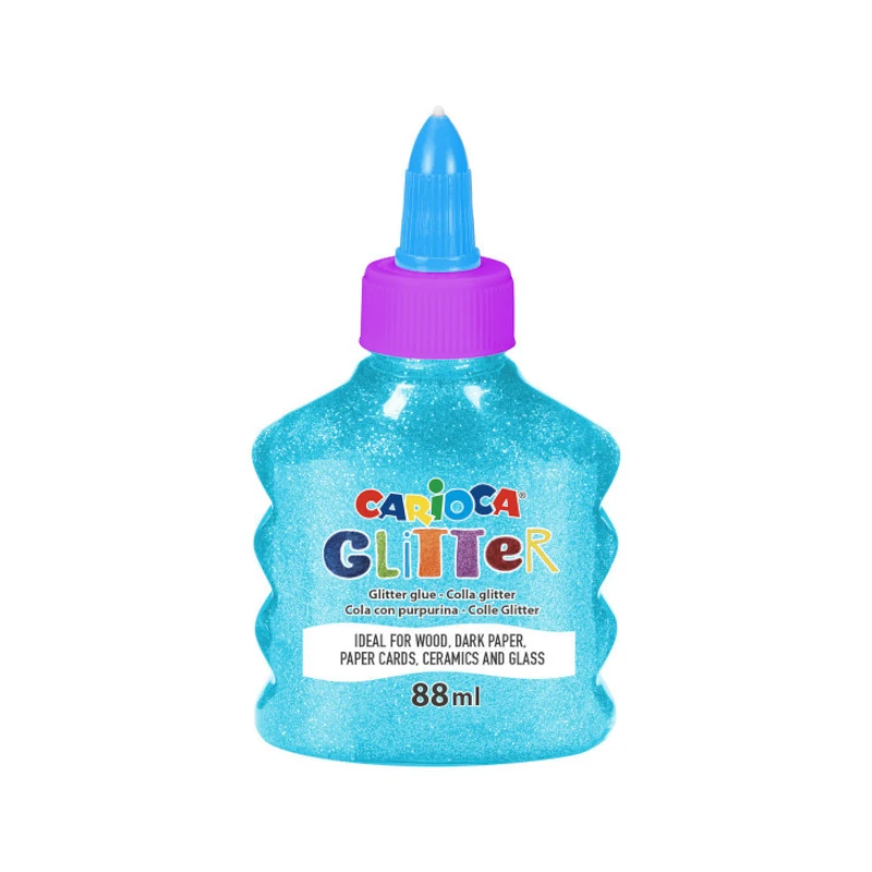 Plasticola Diamantina 88Ml Carioca Azul Claro