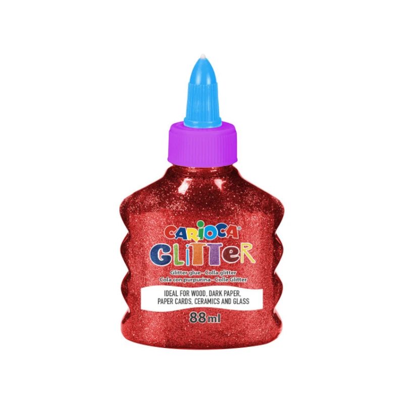 Plasticola Diamantina 88Ml Carioca Rojo