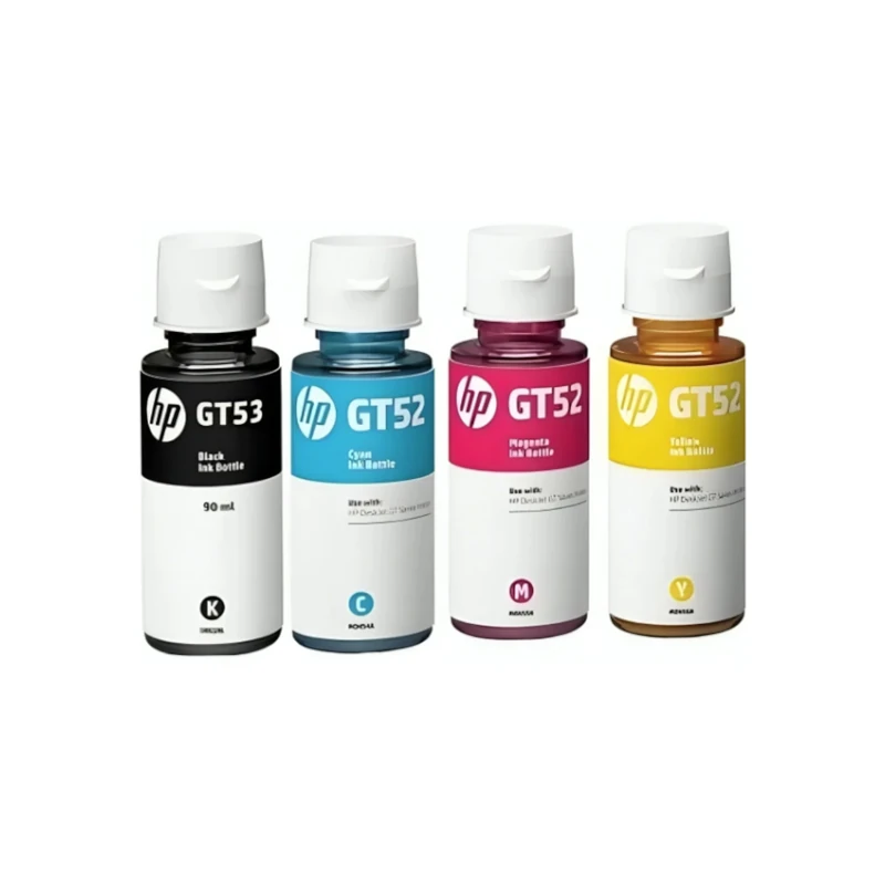 Tinta Hp Gt53/Gt52 Pack 4 Col Dj 90Ml Gt5810/Gt5820/315/415
