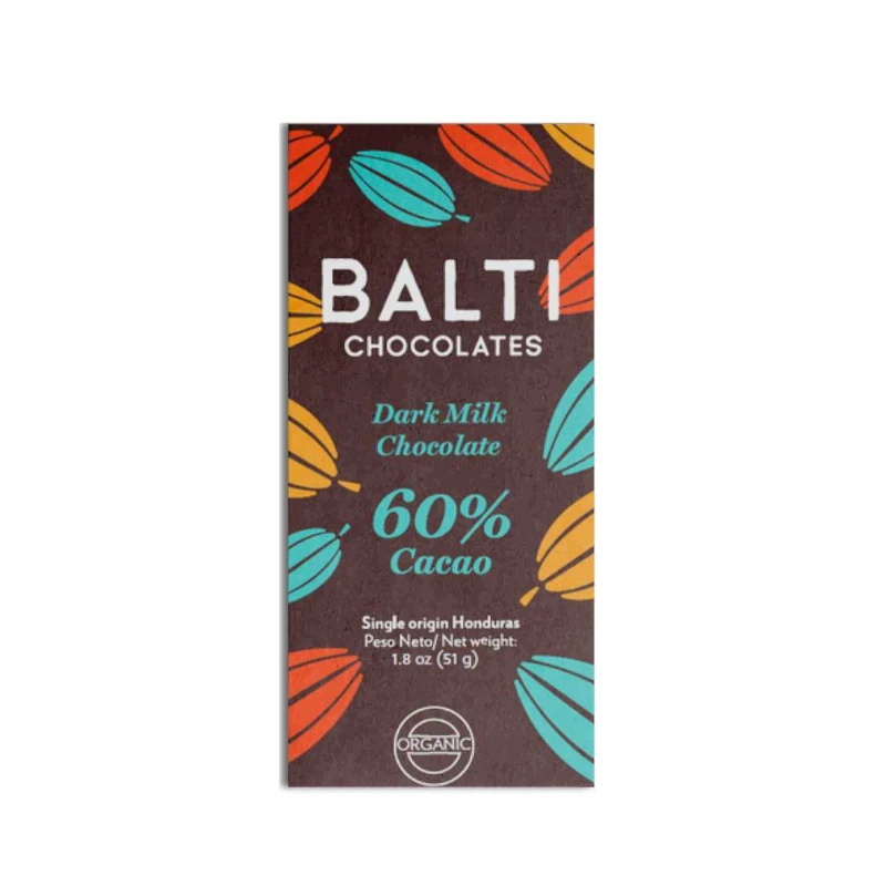 Chocolate 60% Balti En Barra 51Gr