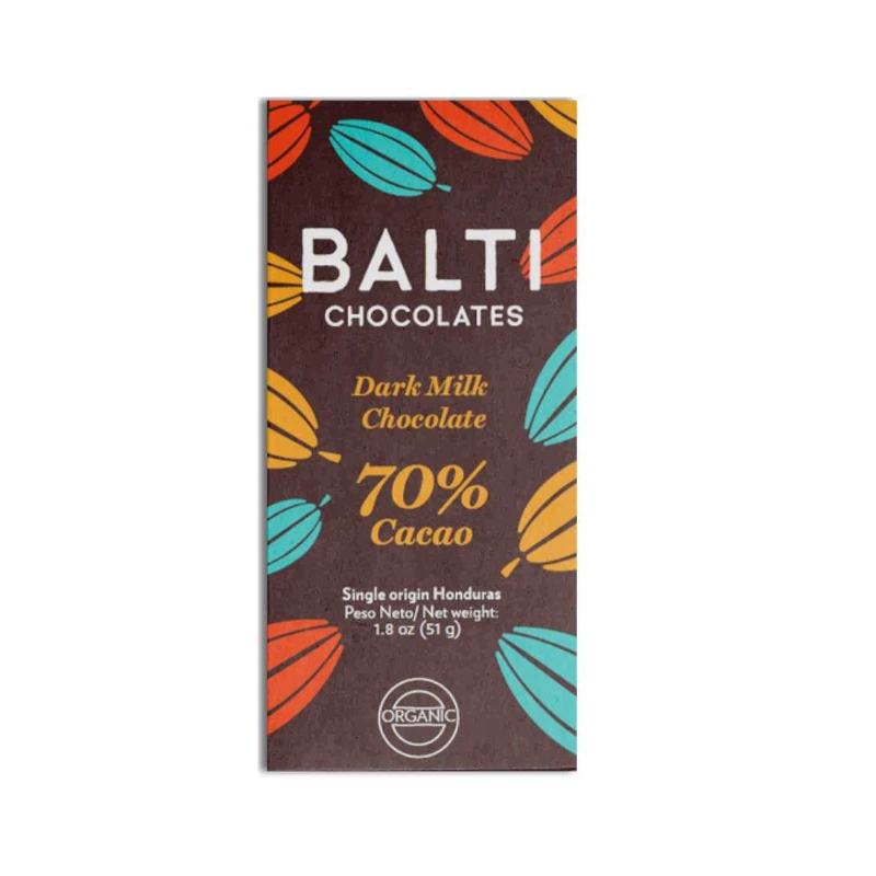 Chocolate 70% Balti En Barra 51Gr