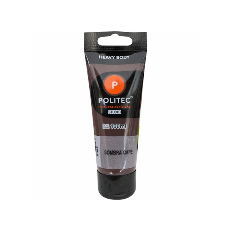 Pintura Acrilica L-3000 100Ml Cafe Politec