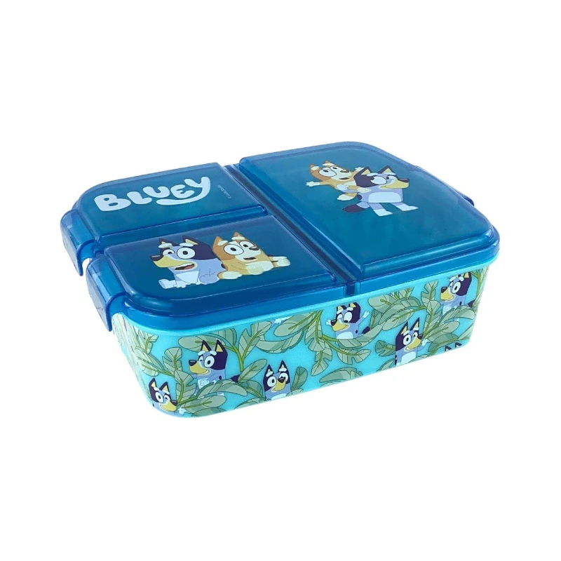 Recipiente Plastico Con Tapa Bluey