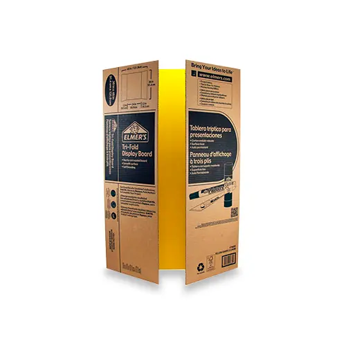 Trifolios o display board