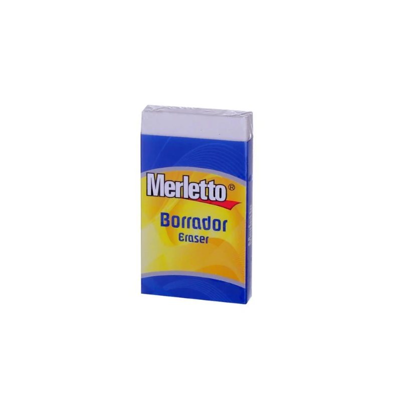 Borrador Merletto Plastico Blanco Grande 7141
