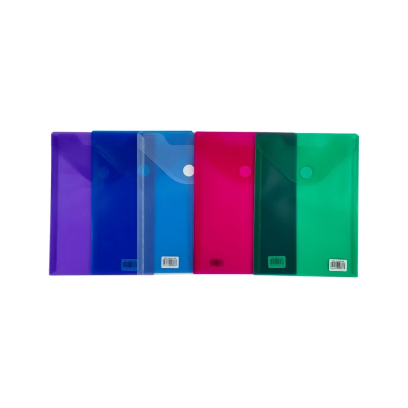 Sobre Plastico A5 Merletto Con Broche Vertical Surtido