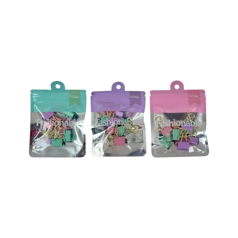 Clip Billetero 3/4 Paquete9 Merletto (19Mm)