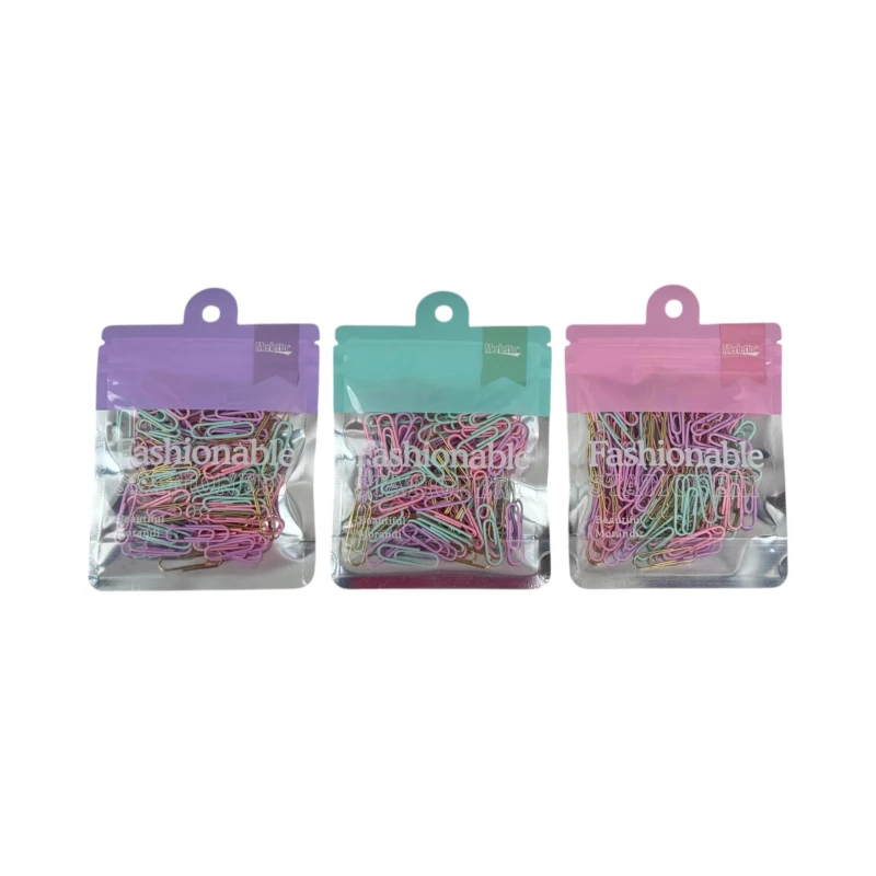 Clips Standard Merletto Paquete100 28Mm Pastel