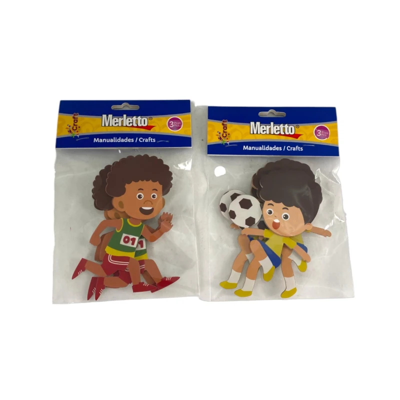Foamy Adhesivo Futbol & Carrera Merletto