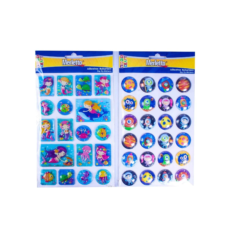 Calcomania Merletto Animales Marinos Surtido