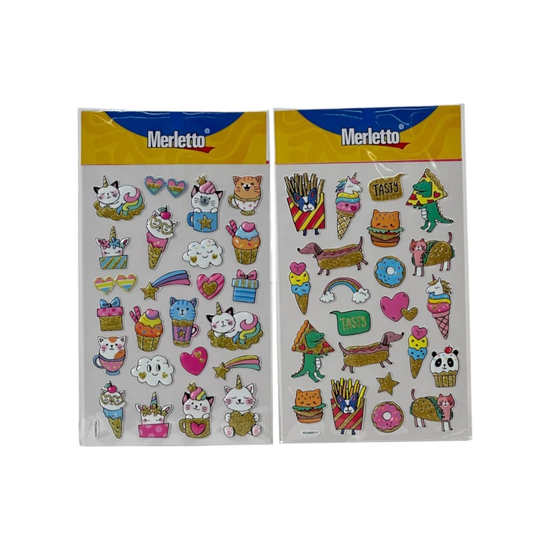 Calcomania 3D Merletto Surtido