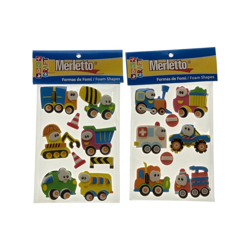 Foamy Adhesivo 3D Transporte Merletto