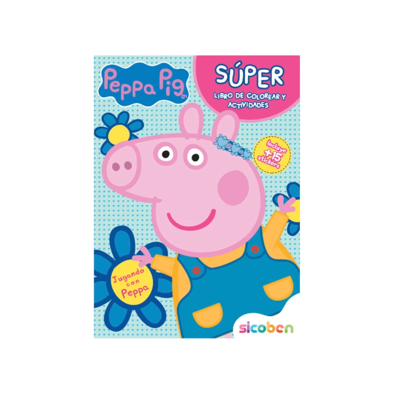 Libro De Actividades Yo Coloreo Con Peppa Pig 32 Pag