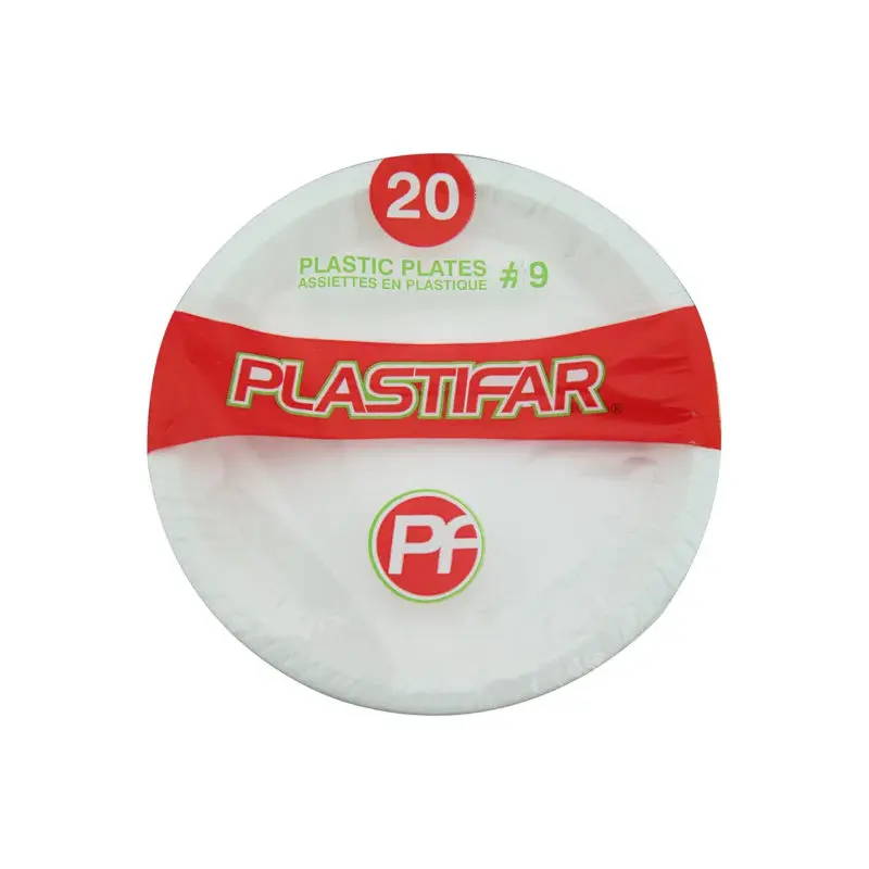 Plato Plast #9 Pqt20 Plastifar