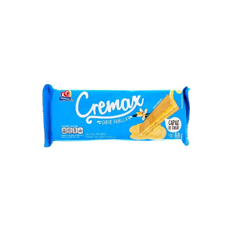 Galleta Cremax Vainilla 68gr