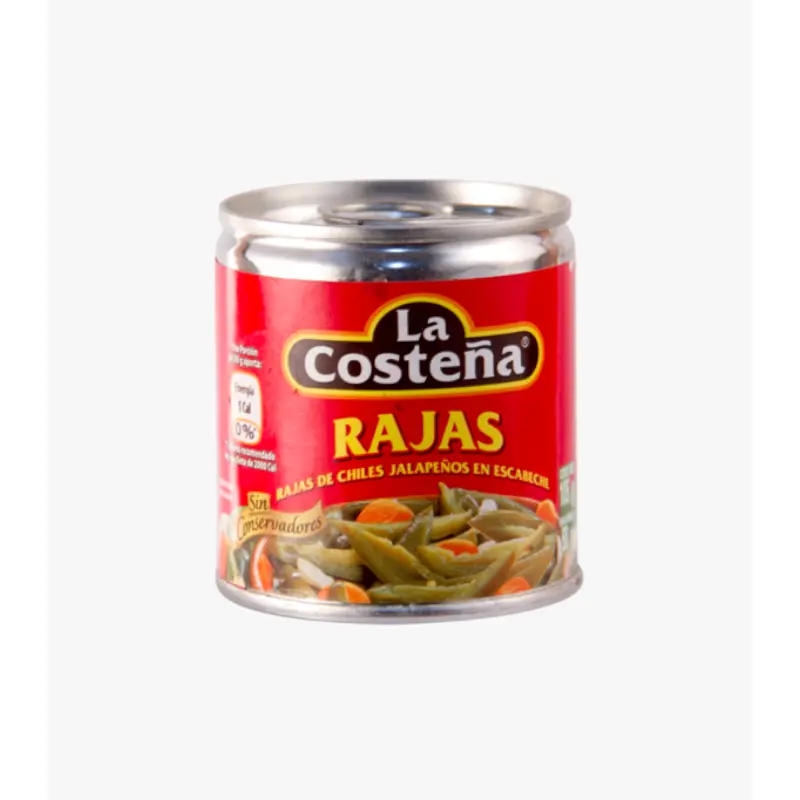 Chile Rajas La Costeña 105gr