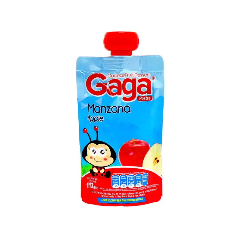 Colado Gaga Manzana Doypack 113gr