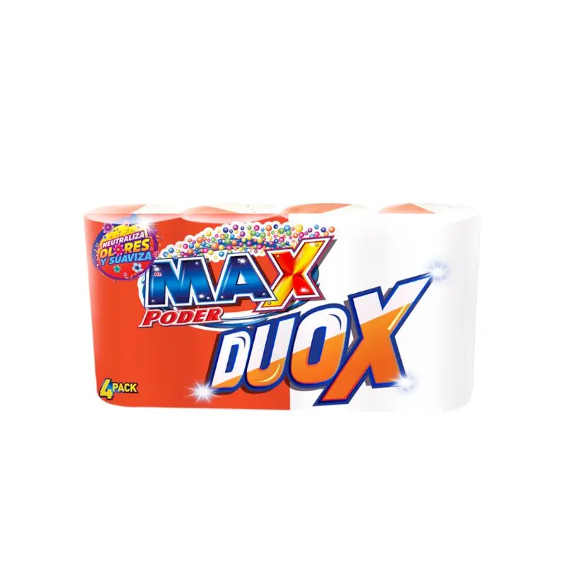 Jabon Mr Max Sb Duox Pqt4 400gr