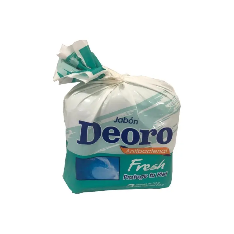 Jabon Deoro Fresh Pqt3 100gr
