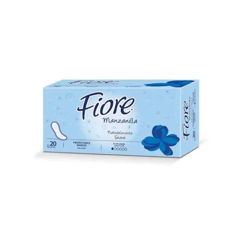 Protector Diario Fiore Manzanilla Pqt20