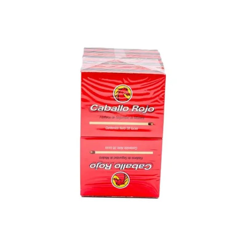 Fosforos Caballo Rojo Pqt10
