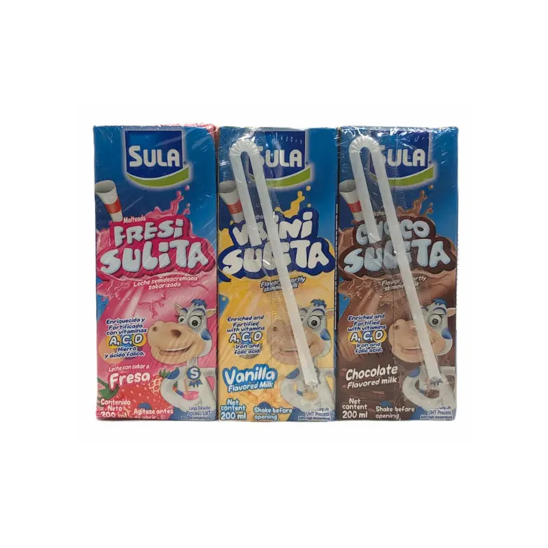 Malteada Sula Pqt6 Surtida 200ml