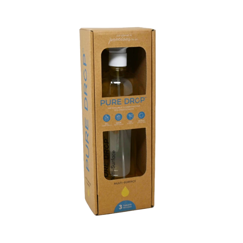 Bote Plast Con Jabon Espuma Pure Drop