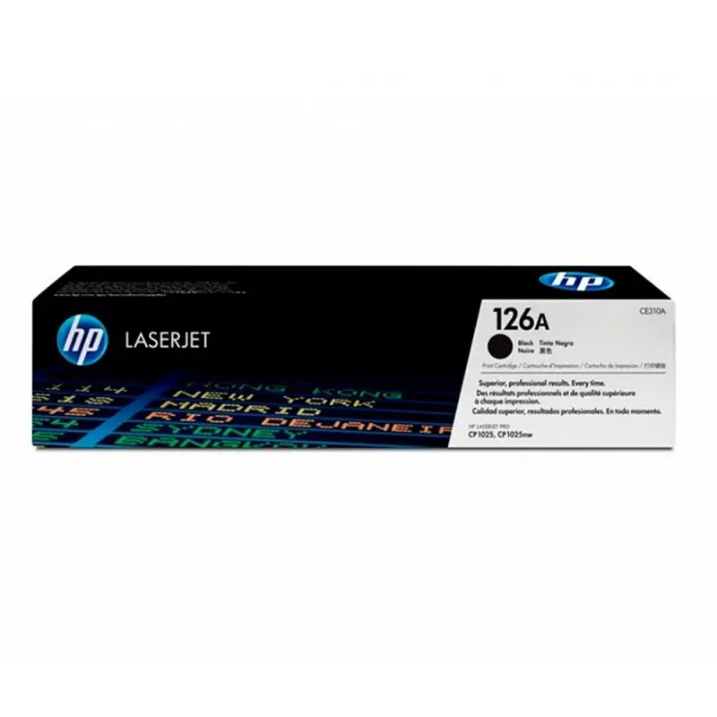 Toner Hp Ce310a 126a Negro