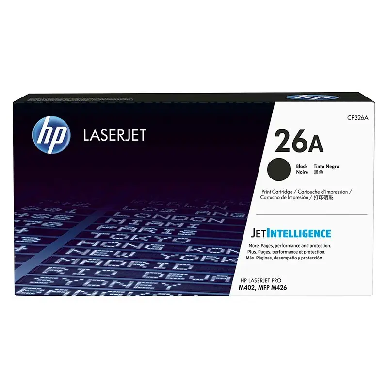 Toner Hp Cf226a 26a Negro