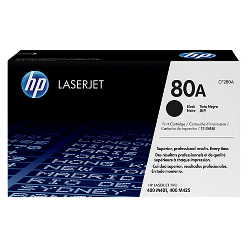Toner Hp 80a Negro