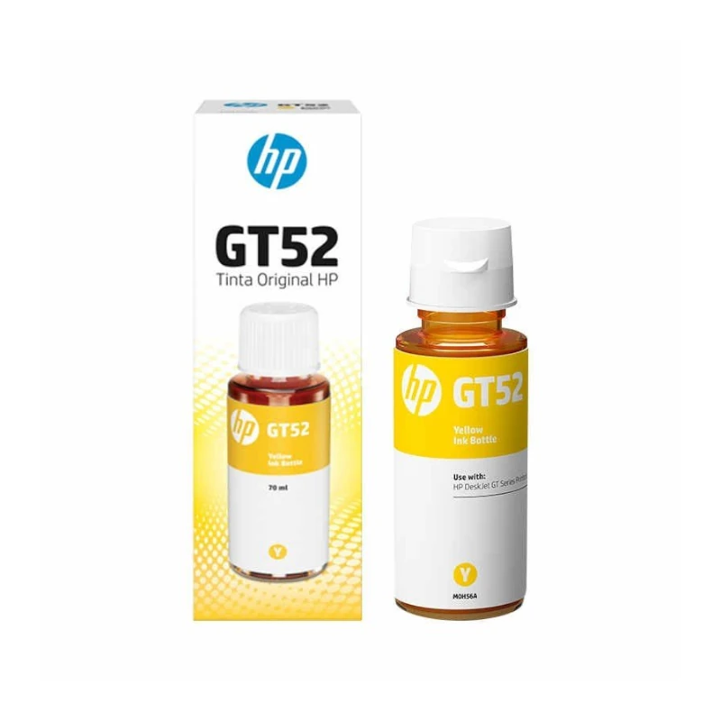 Tinta Hp Gt52 M0h56 Yellow 70ml