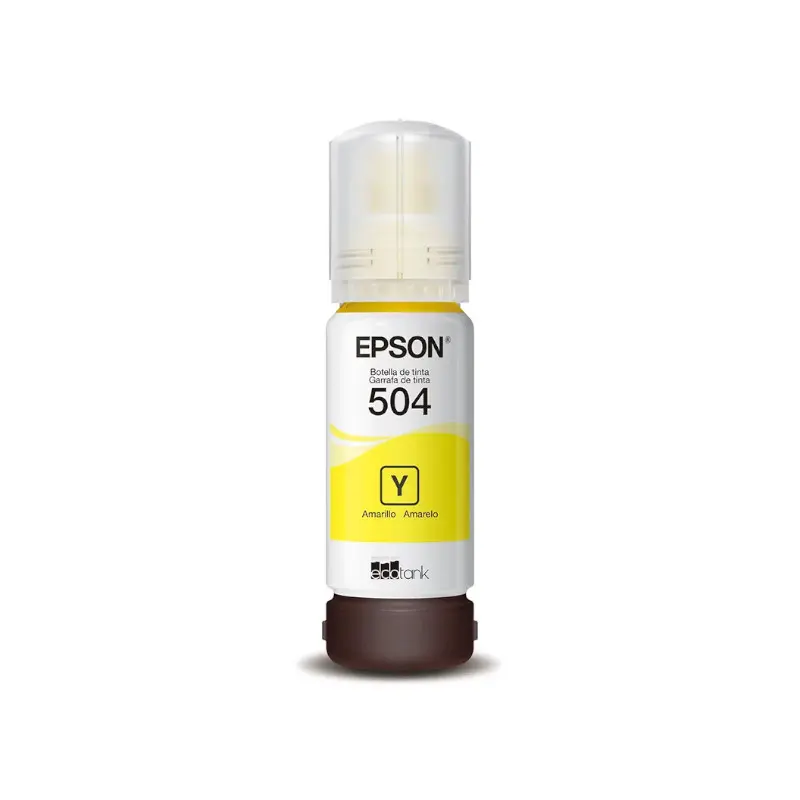 Tinta Epson T504 Amarillo