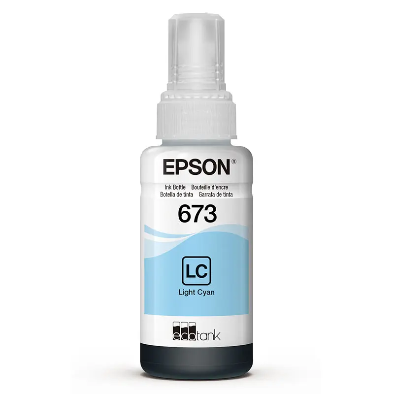 Tinta Epson T673 Cyan Claro